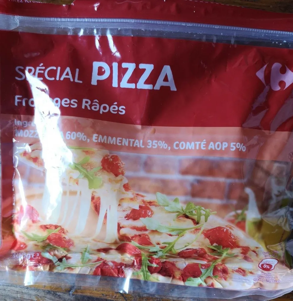 Special pizza fromage rapes