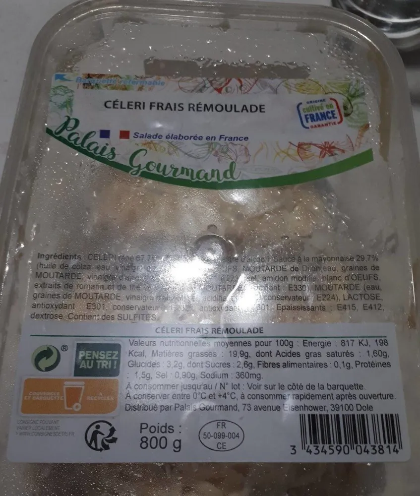 CÉLERI FRAIS REMOULADE