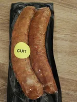 Saucisse de Montbéliard cuite