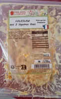 Coleslaw aux 2 legumes frais