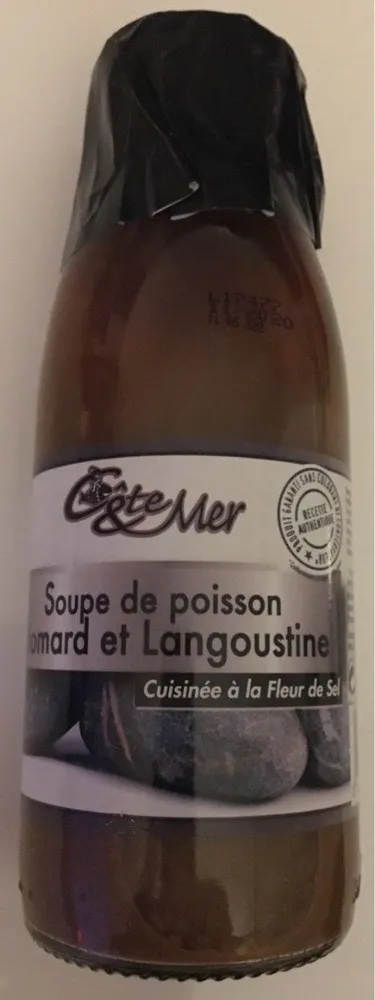Soupe de poisson homard et langoustines