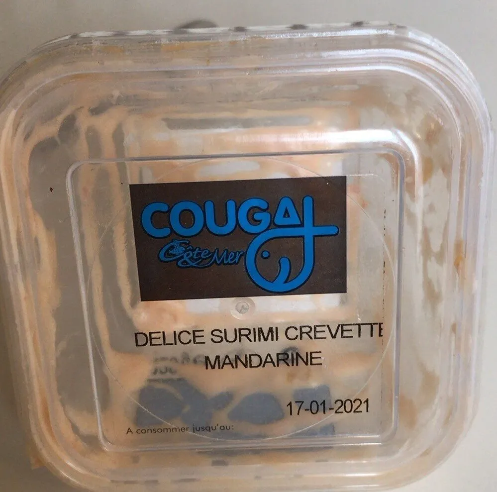 Delice surimi crevette mandarine