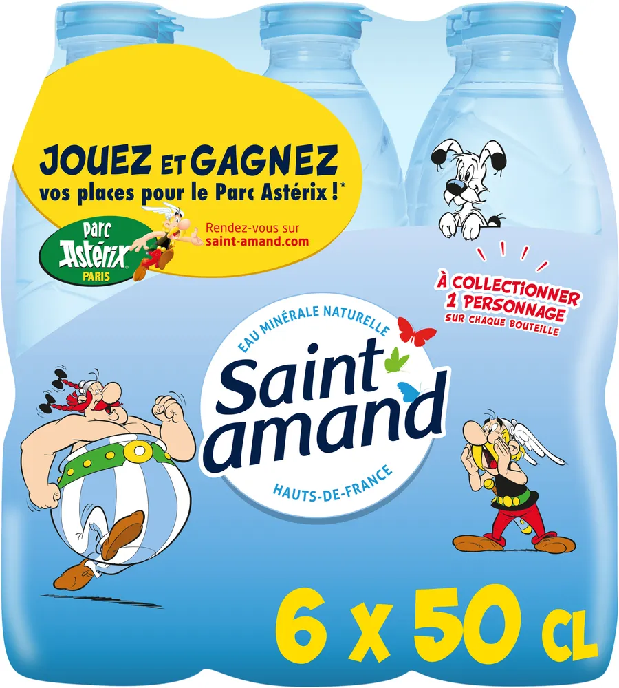 St Amand Eau Minérale Naturelle 6x50cl