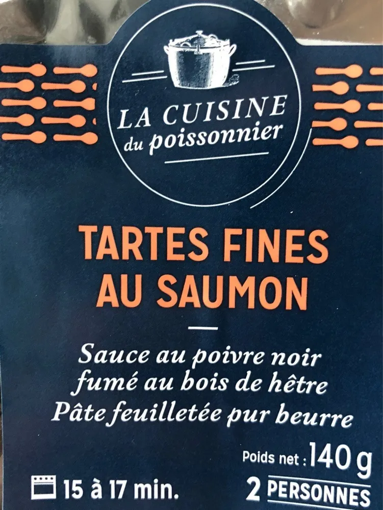 Tartes fines au saumon