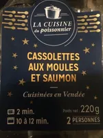 Cassolettes moules saumon