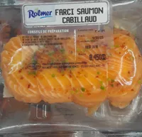 Farci saumon cabillaud