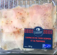 Carpaccio de thon Germon