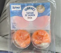 Verrines tartare de saumon