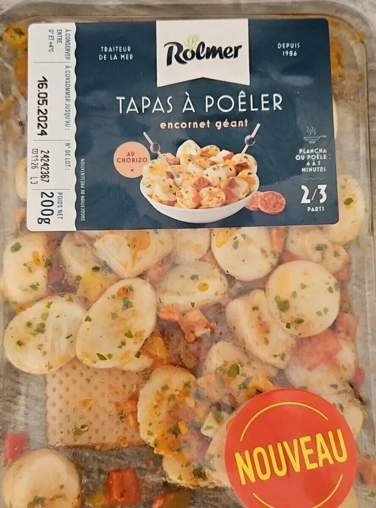 Tapas à poêler