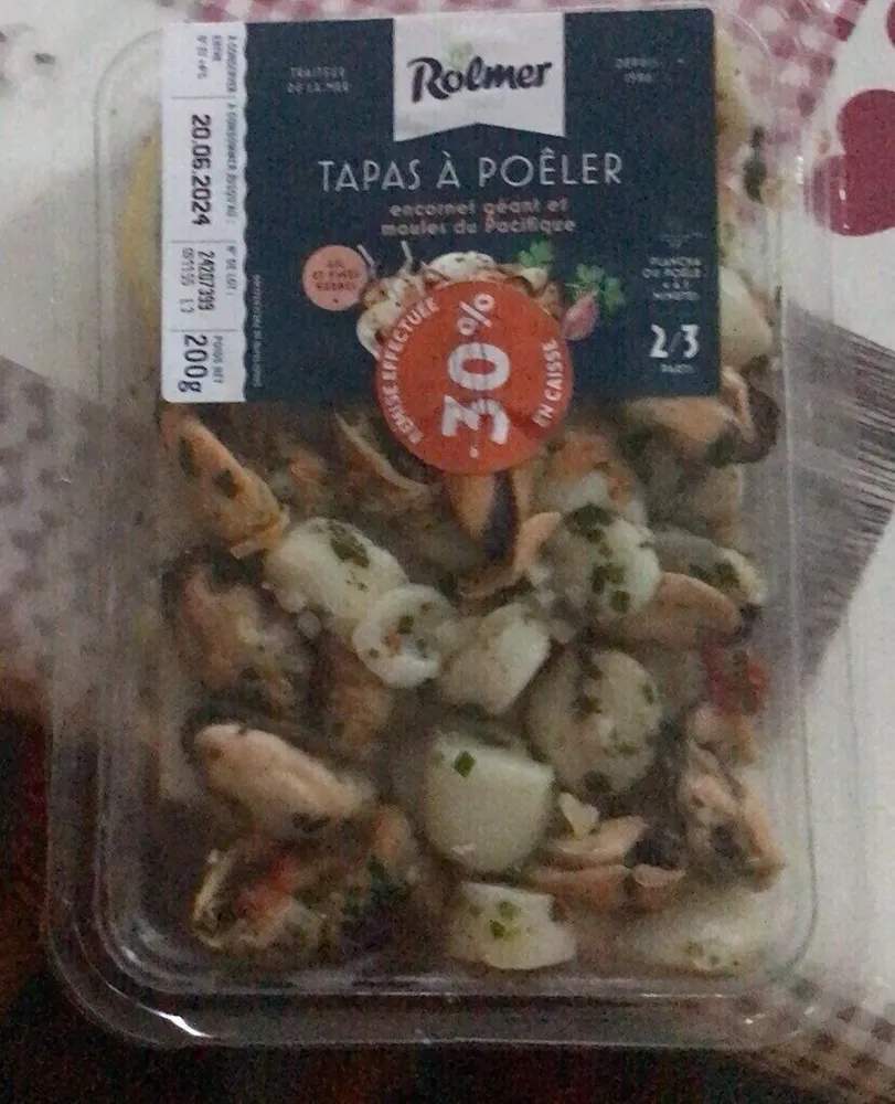 Tapas a poeler