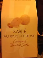 Sable au biscuit rose