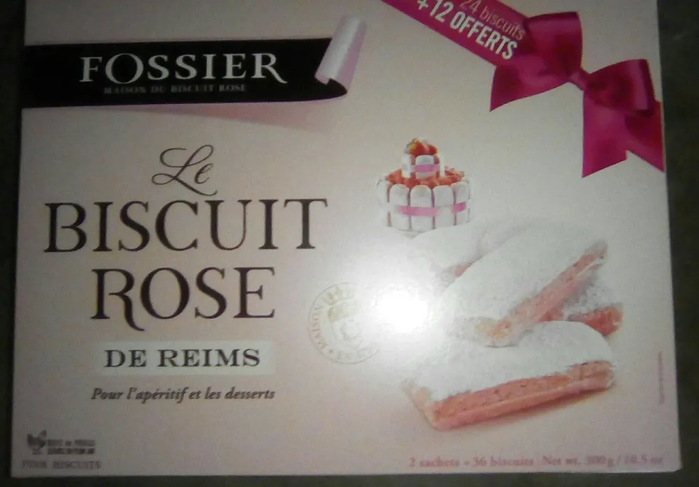 Le biscuit rose de Reims