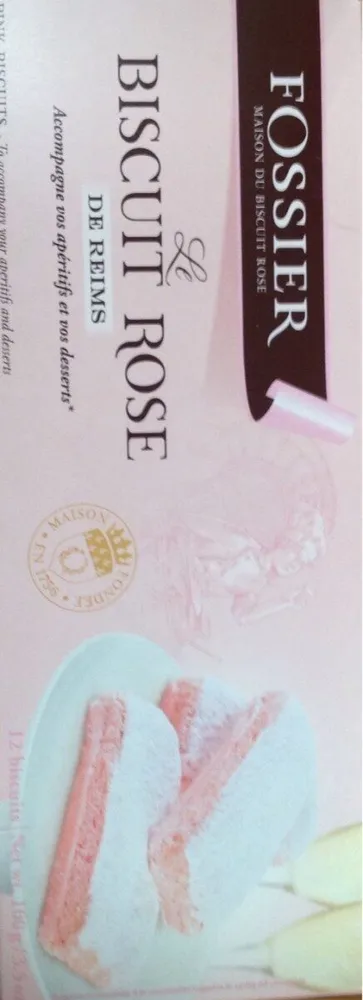 Biscuits roses de Reims