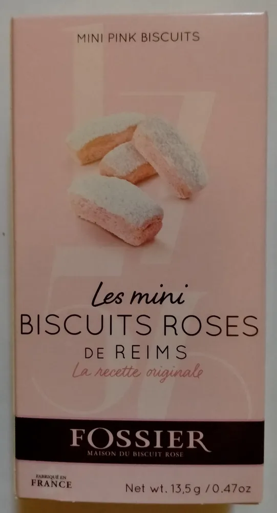 Les Minis Biscuits Roses de Reims
