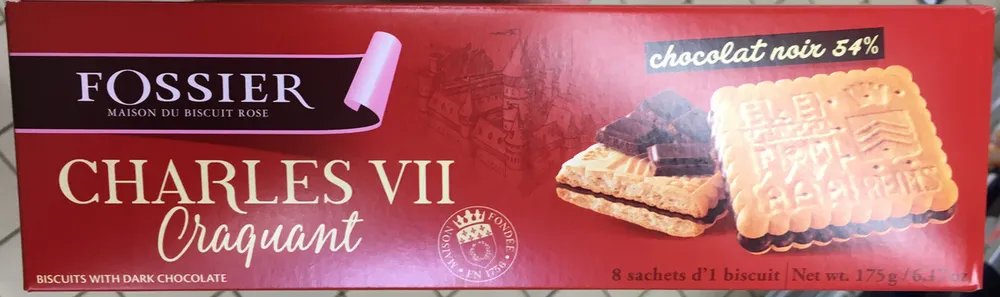 Charles VII craquant chocolat noir 54%