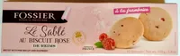 Le Sablé au Biscuit Rose à la framboise