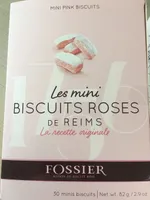 Les mini biscuits roses de reims
