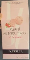 Sablé au biscuit rose