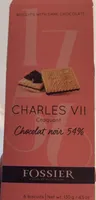 CHARLES VII chocolat noir 54%