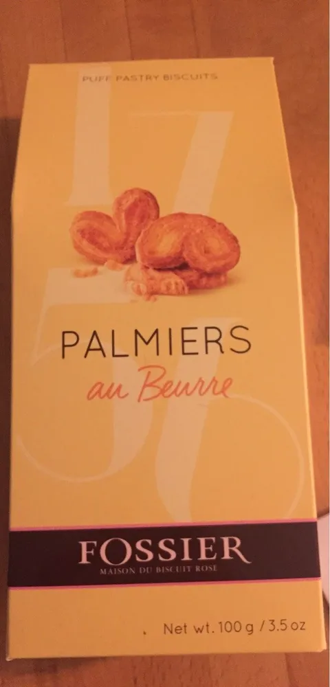 Palmiers au beurre
