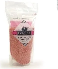 Poudre de biscuits roses