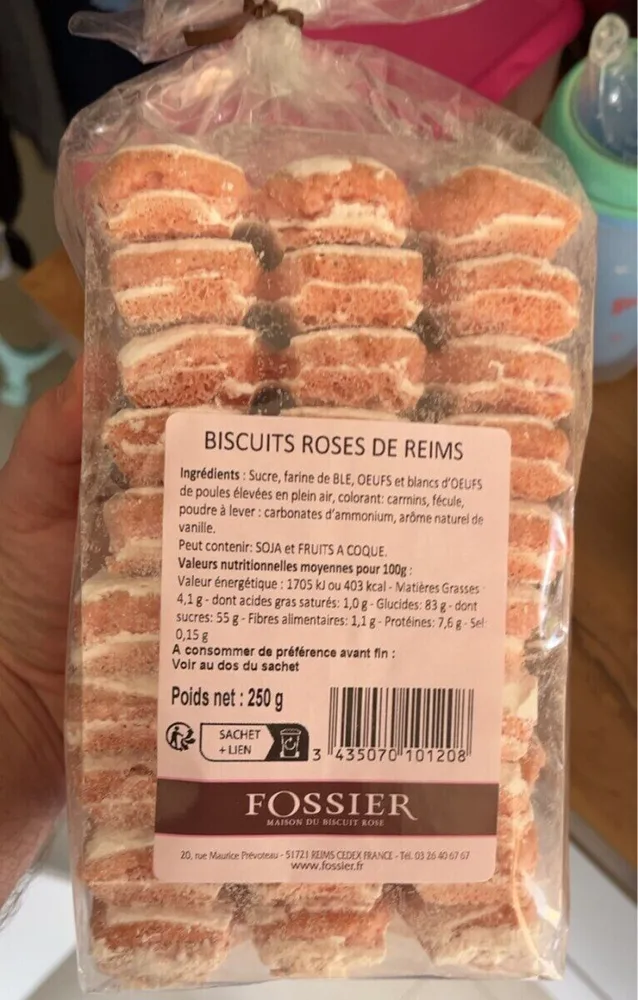 Biscuits Roses de Reims