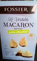Macaron à la poire et au chocolat
