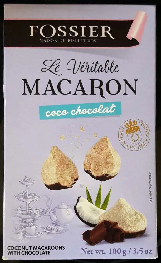 Le Véritable Macaron Coco Chocolat