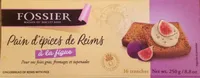 Mon pain d'épices aux figues FOSSIER