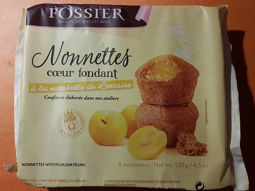 Nonnettes à la mirabelle