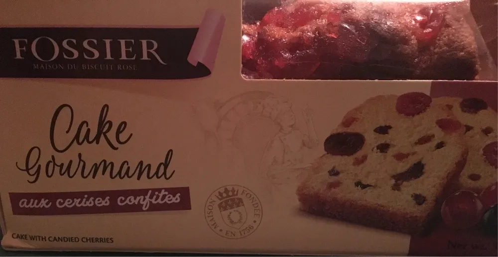 Cake Gourmand aux Cerises Confites