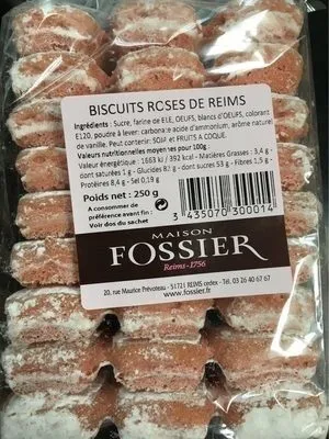 Biscuit roses de Reims