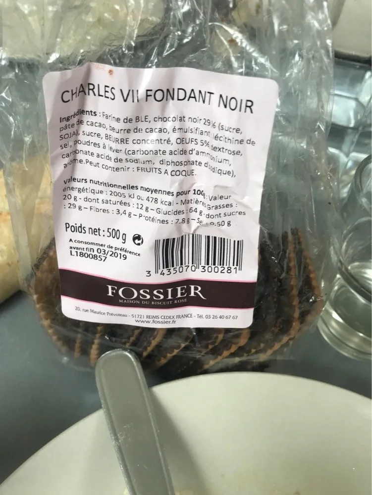 fondant noir