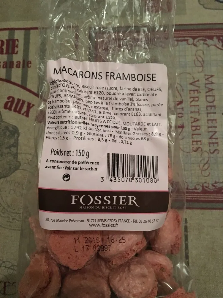 Macaron framboise