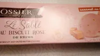 Le sablé au biscuit rose