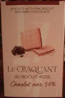 Le craquant au biscuit rose