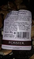 Sablés champenois chocolat casses