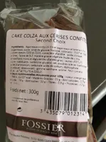 Cake colza aux. Cerises