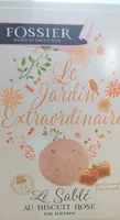 Le sablé au biscuit rose de Reims
