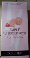 Sablé au biscuit rose à la framboise
