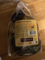 Galette de Reims orange chocolat noir