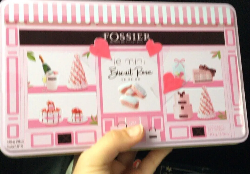 Le mini biscuit rose de Riems
