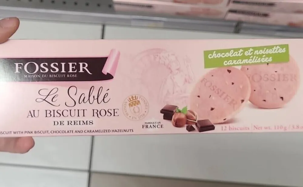 Le Sablé AU BISCUIT ROSE DE REIMS