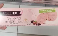 Le Sablé AU BISCUIT ROSE DE REIMS