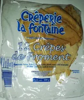 12 Crepes de froment LA FONTAINE