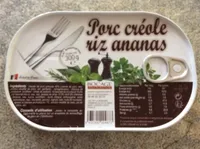 Porc Créole Riz Ananas