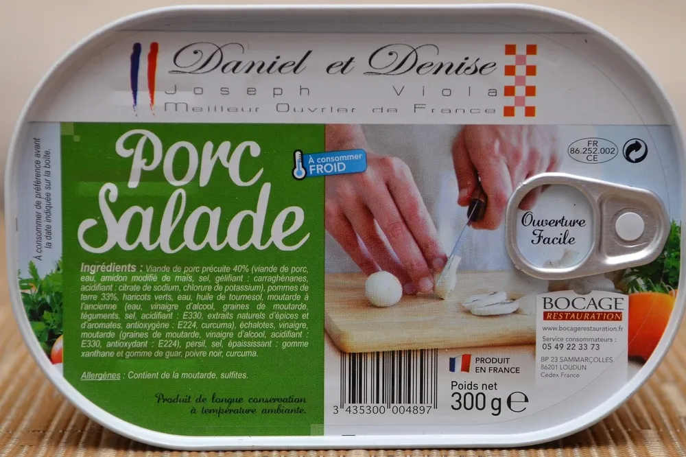 Porc salade