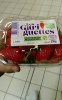 Fraises gariguette, barquette de