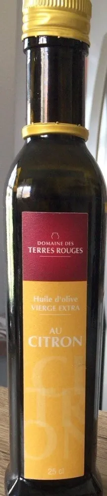 Huile d’olive extra vierge au citron