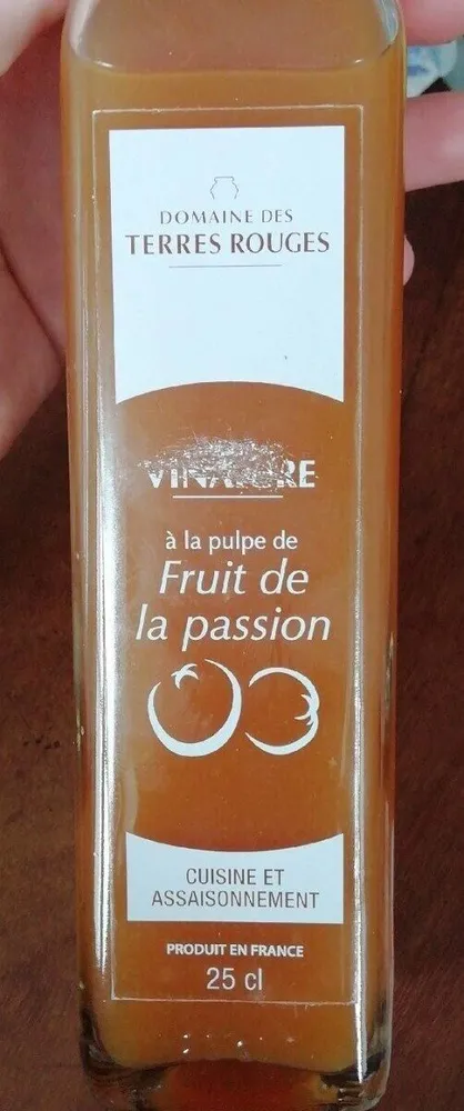 Vinaigre à la pulpe de fruit de la passion